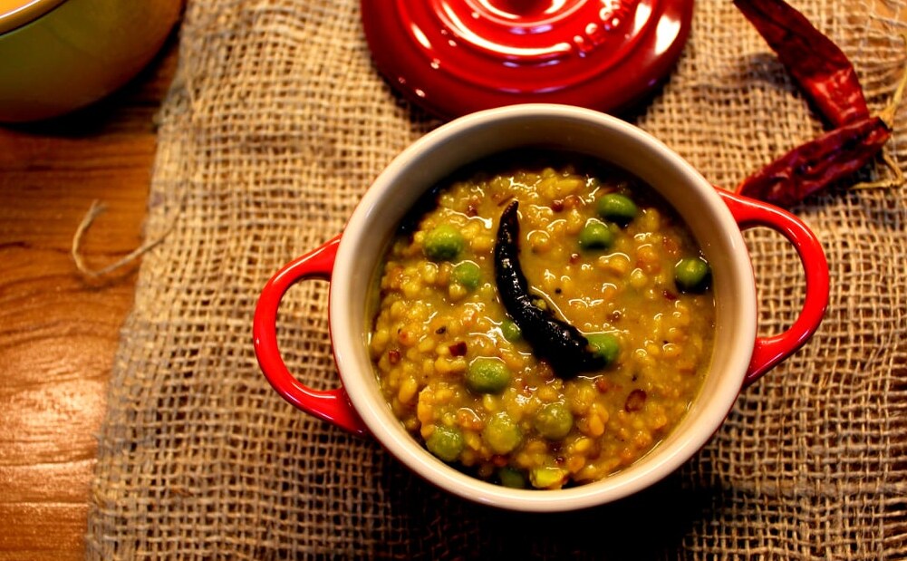 The khichuri is the mainstay of Durga Puja and is offered as bhog.